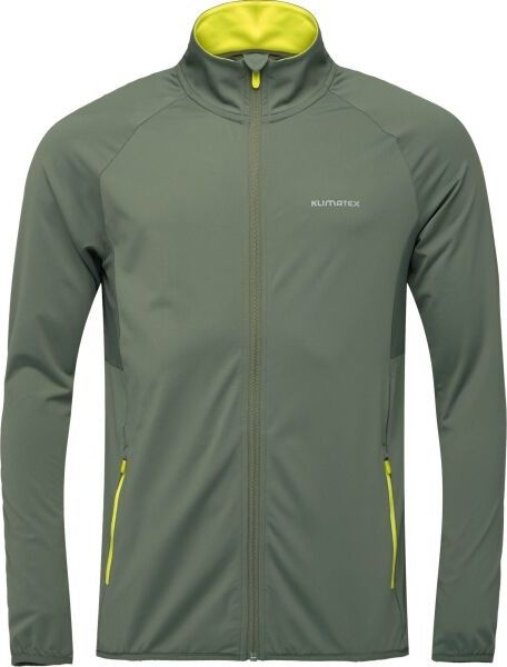 Pánská funkční mikina KLIMATEX Johan khaki Velikost: 3XL