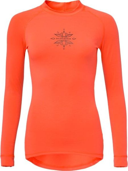 Dámské funkční triko KLIMATEX Estrid Thermoplus+ oranžová Velikost: XS
