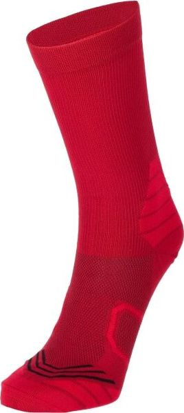 Středně nízké sportovní ponožky KLIMATEX Smith vínová Velikost: 43-46