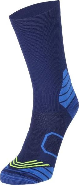 Středně nízké sportovní ponožky KLIMATEX Smith tmavě modrá Velikost: 43-46