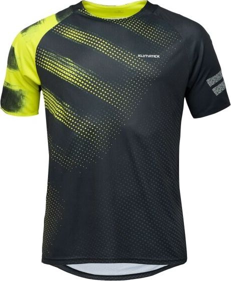 Pánské MTB triko KLIMATEX Steez černá Velikost: S