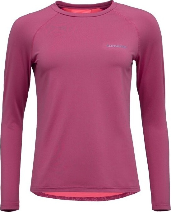 Dámské sportovní triko KLIMATEX Halley vínová Velikost: 2XL