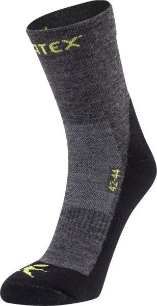 Unisex merino ponožky KLIMATEX Fista šedé Velikost: 45/47
