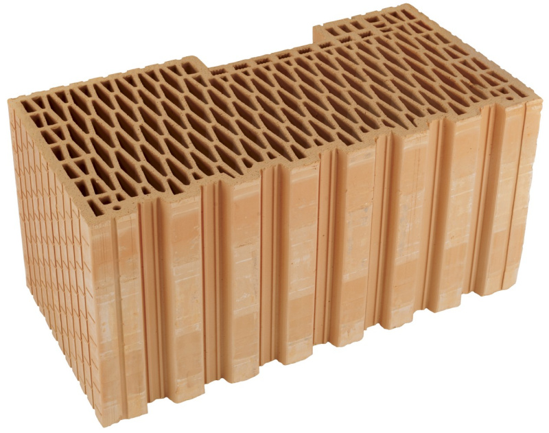 Cihla broušená HELUZ FAMILY 50-K krajová 247×500×249 mm