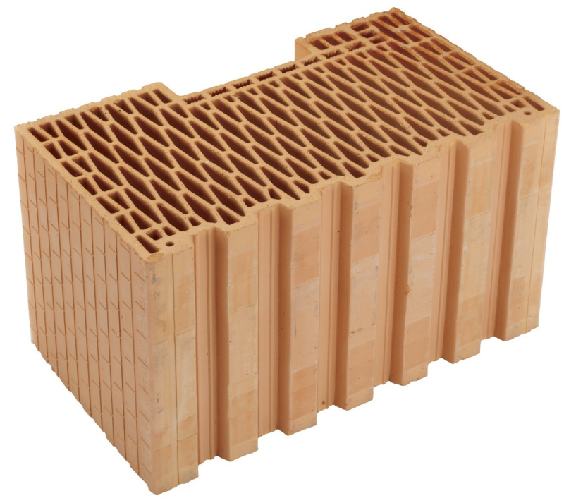 Cihla broušená HELUZ FAMILY 44-K krajová 247×440×249 mm