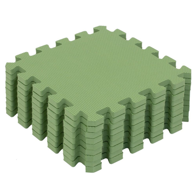 Rialto Baby Hrací podložka puzzle Green 90x90 cm