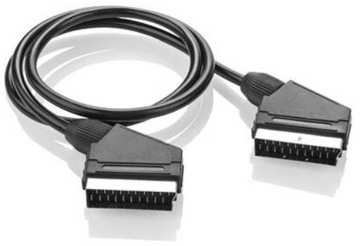 Kabel GoGEN SCART/SCART / 1 m / černá Varianta: ivi1