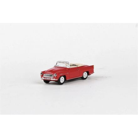 Abrex Škoda Felicia Roadster (1963) 1:72 - Červená Tmavá