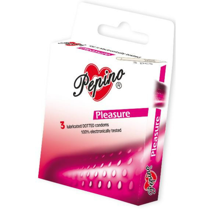 PEPINO Pleasure Kondomy 3 kusy