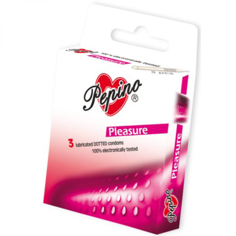 PEPINO Pleasure Kondomy 3 kusy