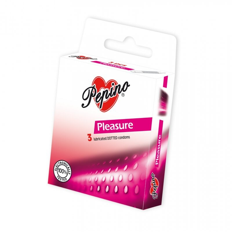 PEPINO Pleasure Kondomy 3 kusy