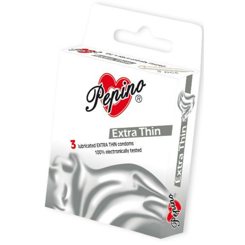 PEPINO Kondomy Extra Thin 3 kusy