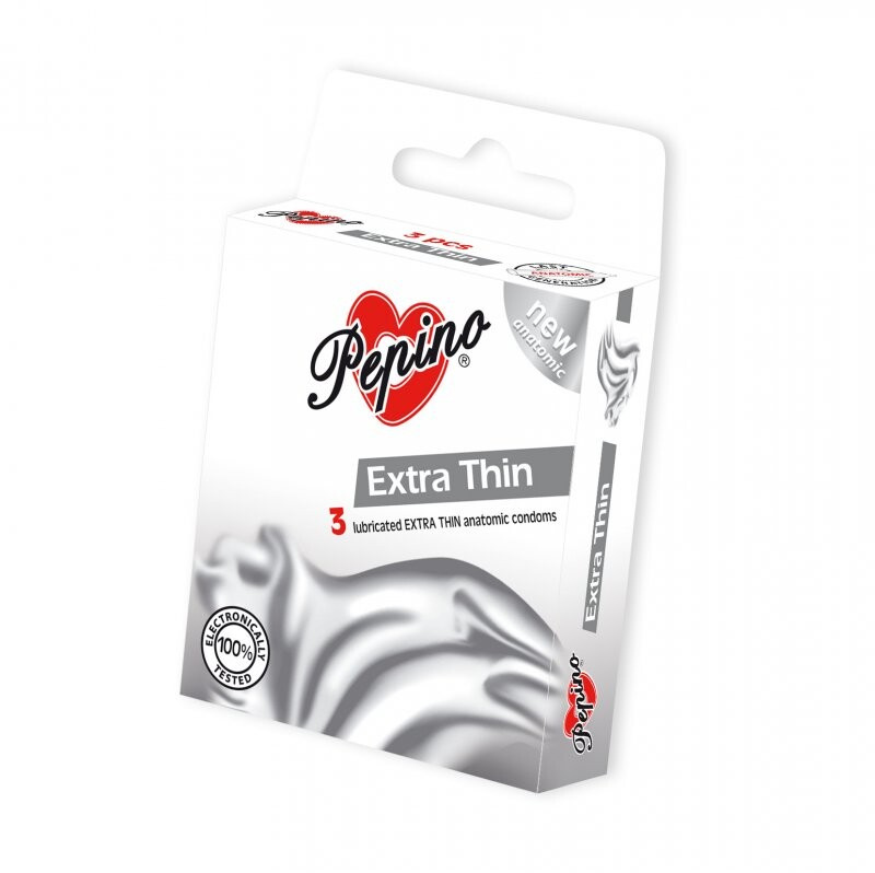 PEPINO Kondomy Extra Thin 3 kusy