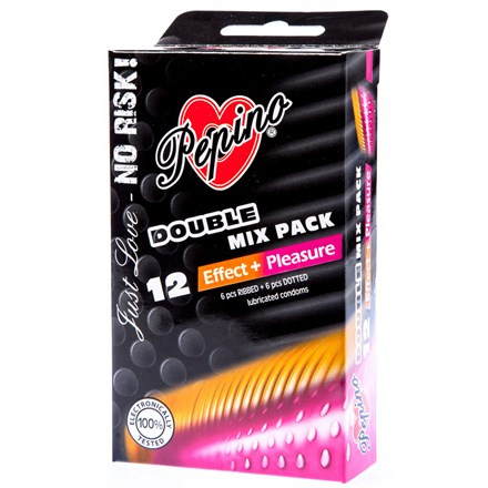 Pepino kondomy Double Mix Pack- 12 ks