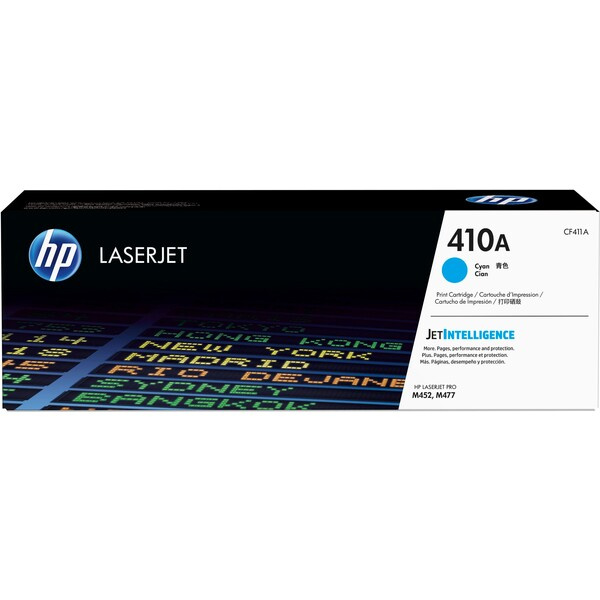 HP 410A originální tonerová kazeta azurová CF411A Azurová