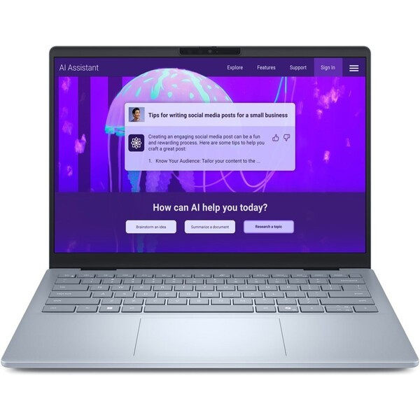 DELL 14 Plus DB14250_LNL_208 Modrá