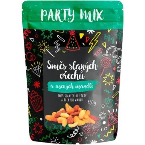 IBK směs slaných ořechů uzených mandlí party mix 150g