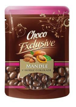 POEX Choco Exclusive Mandle v hořké čokoládě 700 g