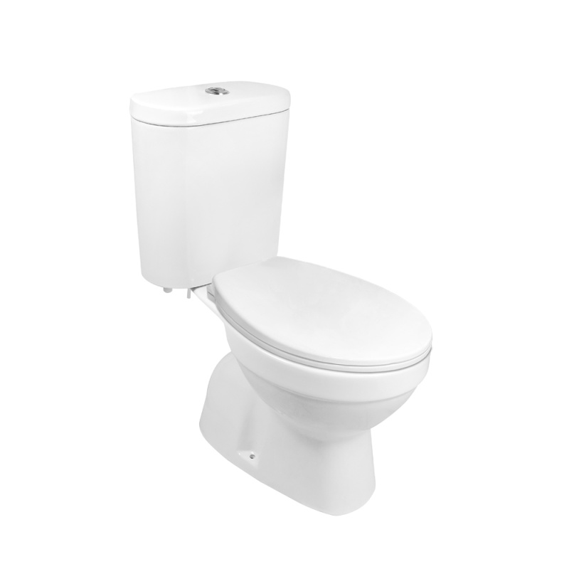 WC kombinované Mereo VSD98 svislý odpad Rimless včetně sedátka CSS122
