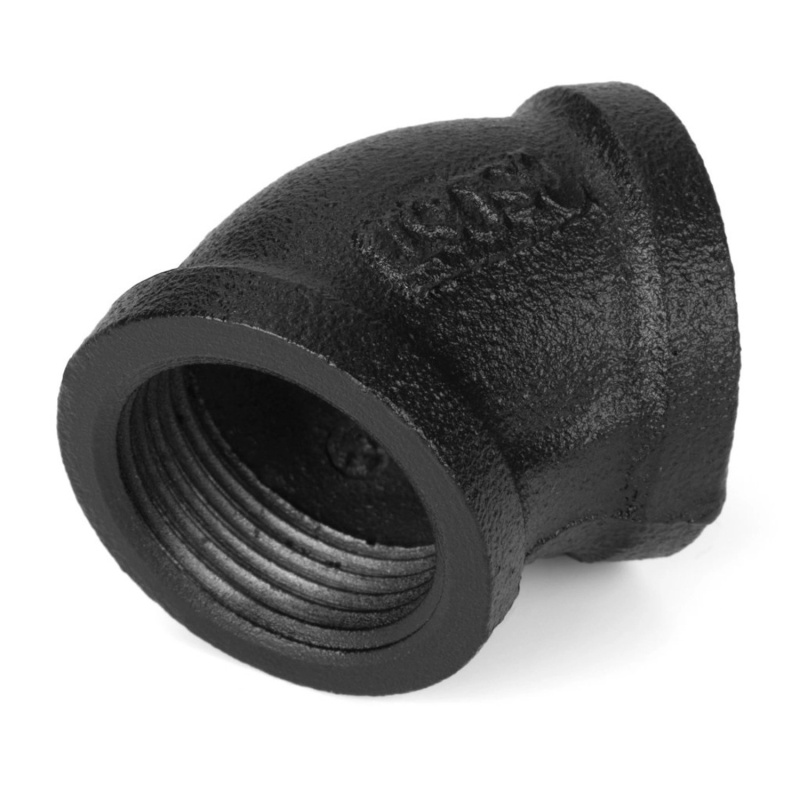 Rusticline koleno 3/4˝ 45° RT-4 černé