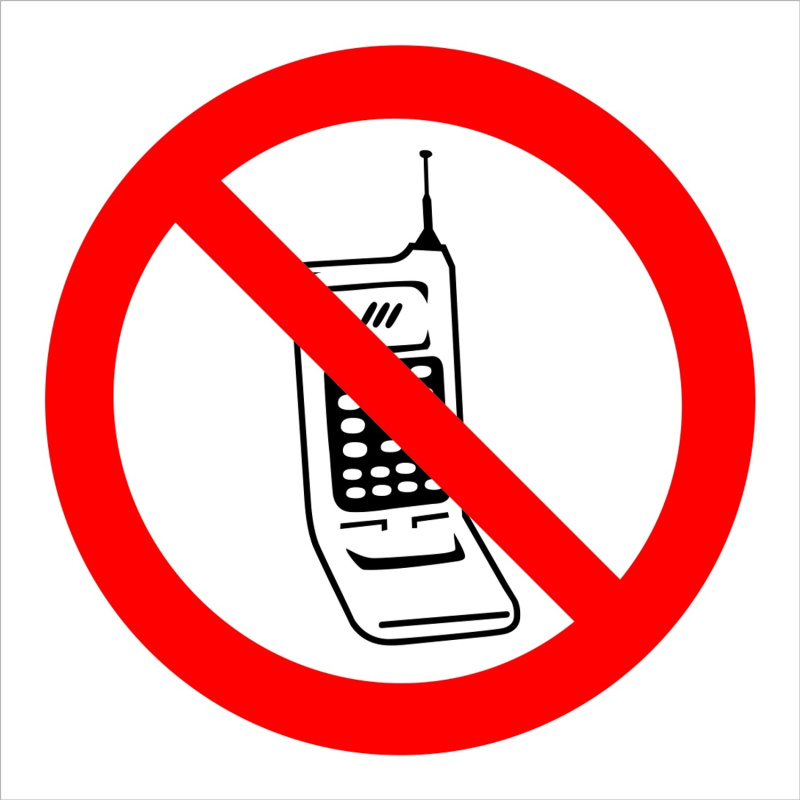 Zákaz používání mobilních telefonů