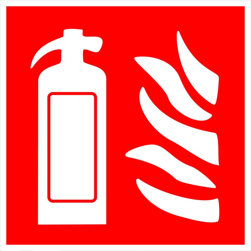 Tabulka FTL Hasicí přístroj 150 mm x 150 mm