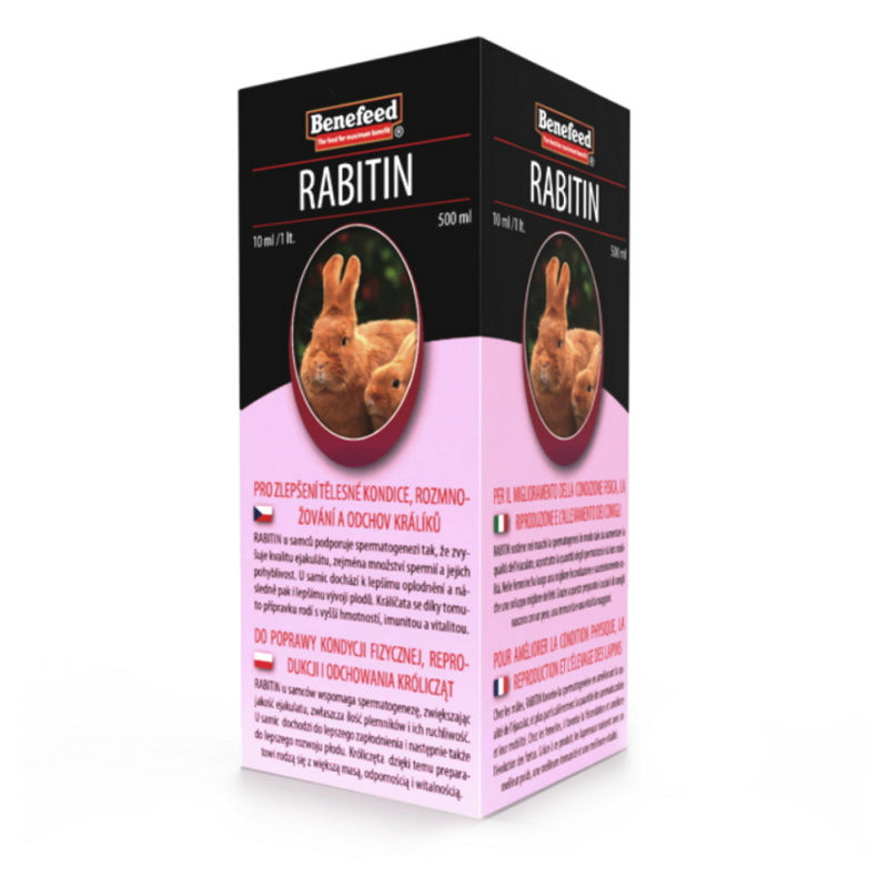Aquamid Rabitin pro králíky 0,5 l