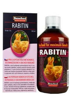 Aquamid Rabitin pro králíky 0,5 l