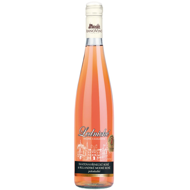 Lednické Cuvée Svatovavřinecké rosé & Rulandské modré rosé