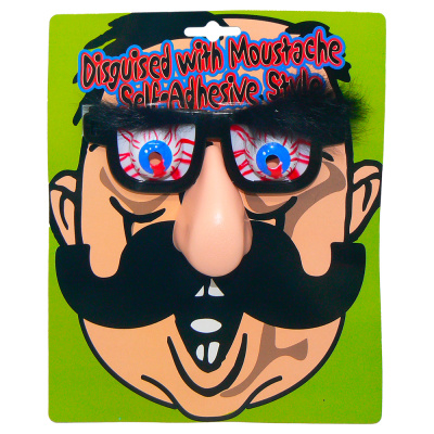 HM Studio Žertovný předmět brýle s nosem a obočím