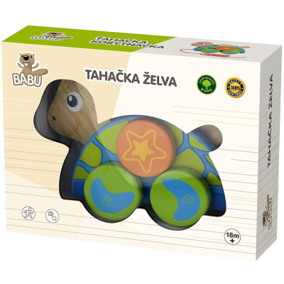 Studo Wood Tahací želva