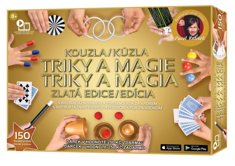 HM Studio Kouzla, triky a magie - Zlatá edice