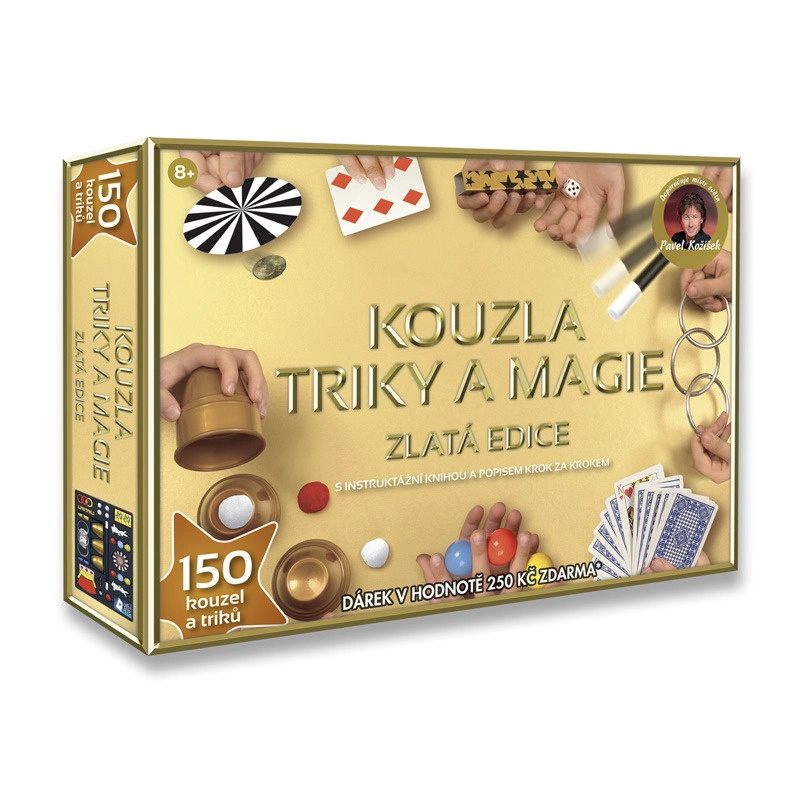 HM Studio Kouzla, triky a magie - Zlatá edice