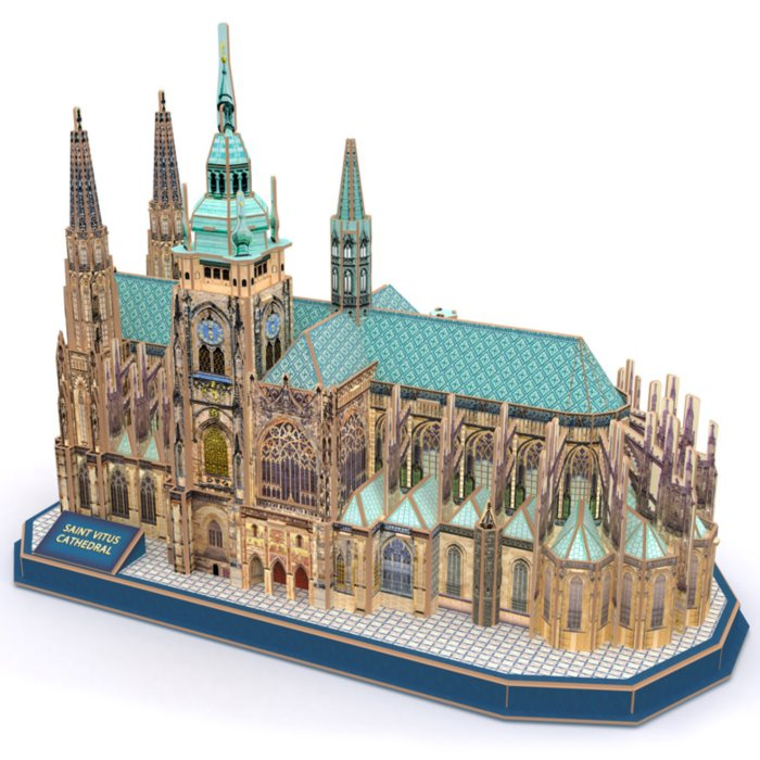 CubicFun Puzzle 3D Katedrála Sv.Víta