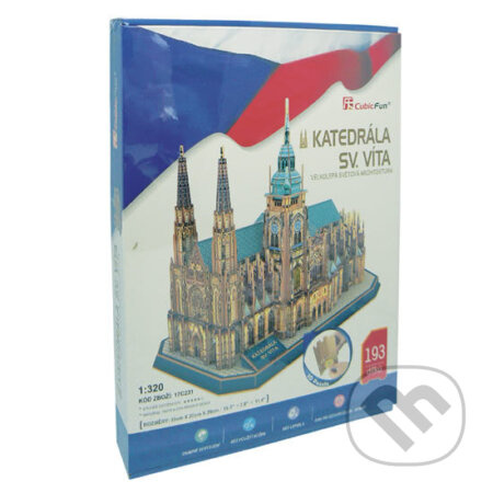 CubicFun Puzzle 3D Katedrála Sv.Víta