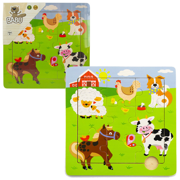 Babu puzzle zvířátka z farmy