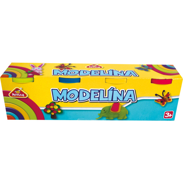 Alltoys Neonová modelína, 4 barvy