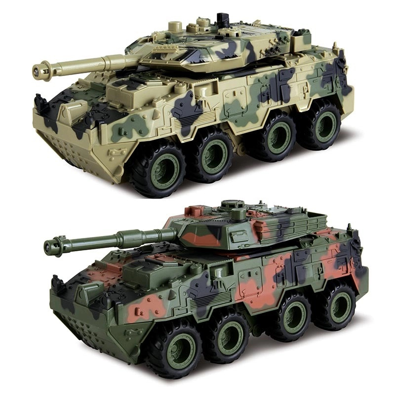 HM Studio Tank 4WD světlo a zvuk tmavě maskáčový 1:28