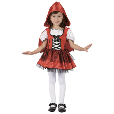 HM Studio Dětský kostým dívka v červeném, 92-104 cm