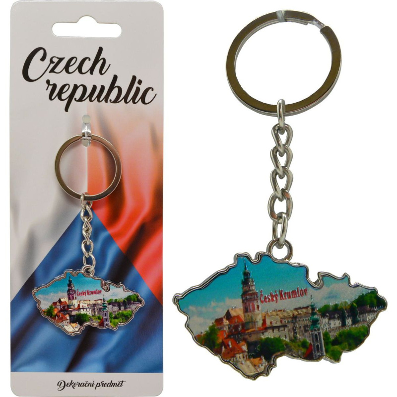 Klíčenka Český Krumlov – stylový suvenýr