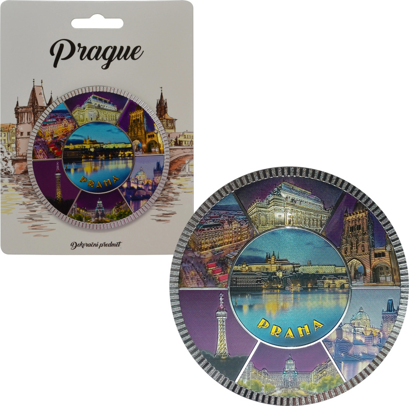 Magnet Praha – barevný vzdělávací suvenýr pro děti