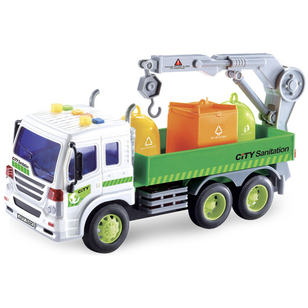 CITY SERVICE CAR - 1:16 Nákladní auto na odvoz odpadu