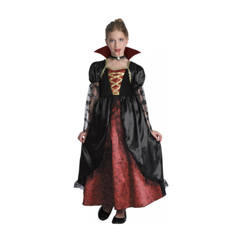 Kostým Upírka 130-140 cm 91397