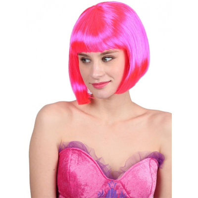 Paruka královsky růžová