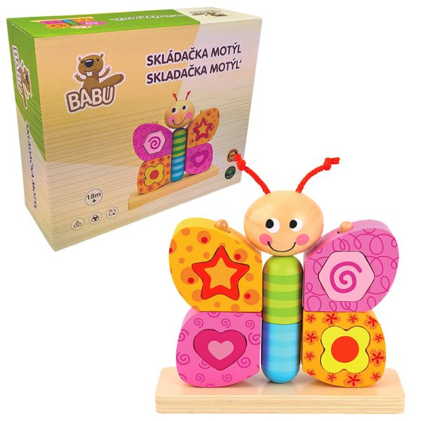 Babu skládačka motýl