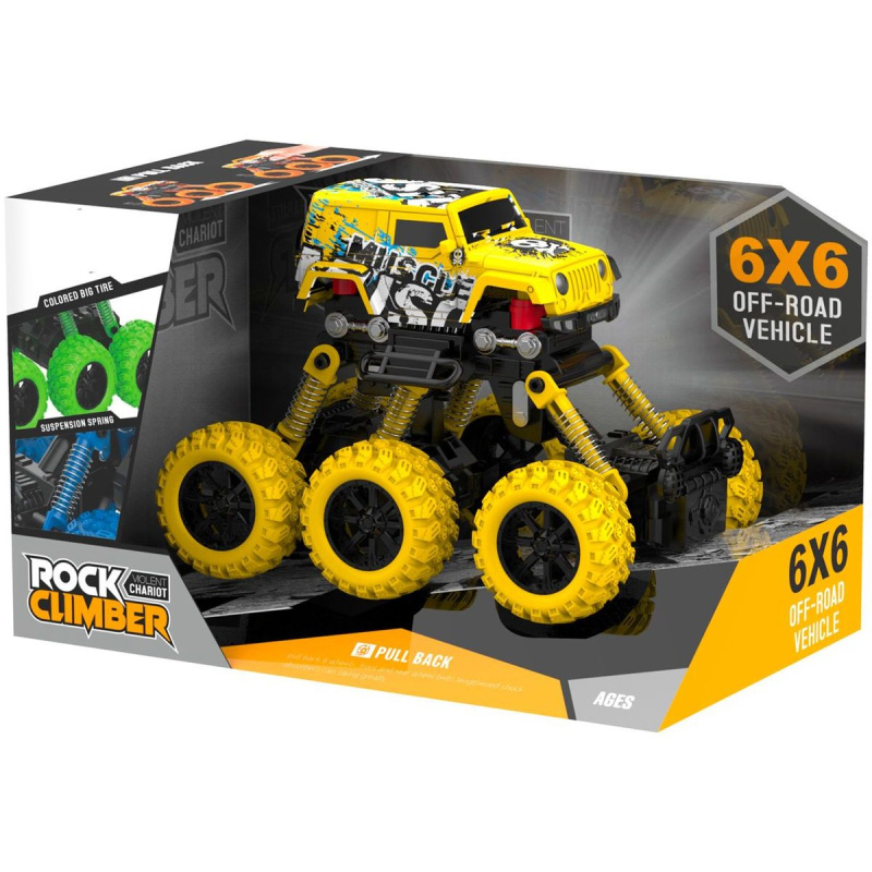 Auto Graffiti Crawler 6WD 1:43 na zpětný chod