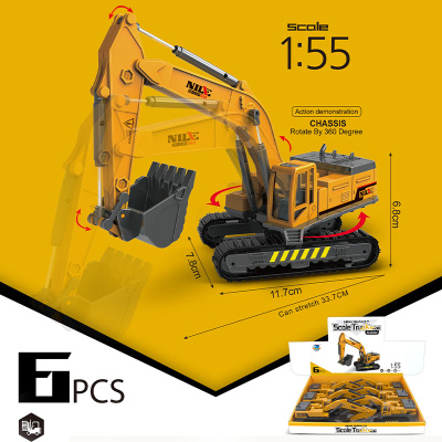 Pásový bagr 1:55