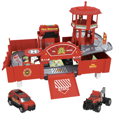 Hasičská stanice auto