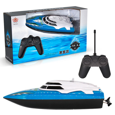 R/C Loď modrá - 4 kanálová