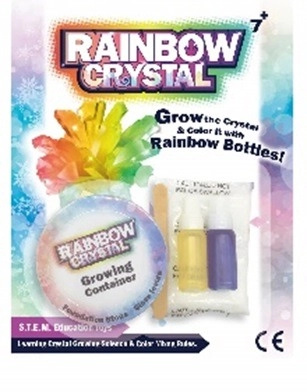 Krystal rostoucí duhový
